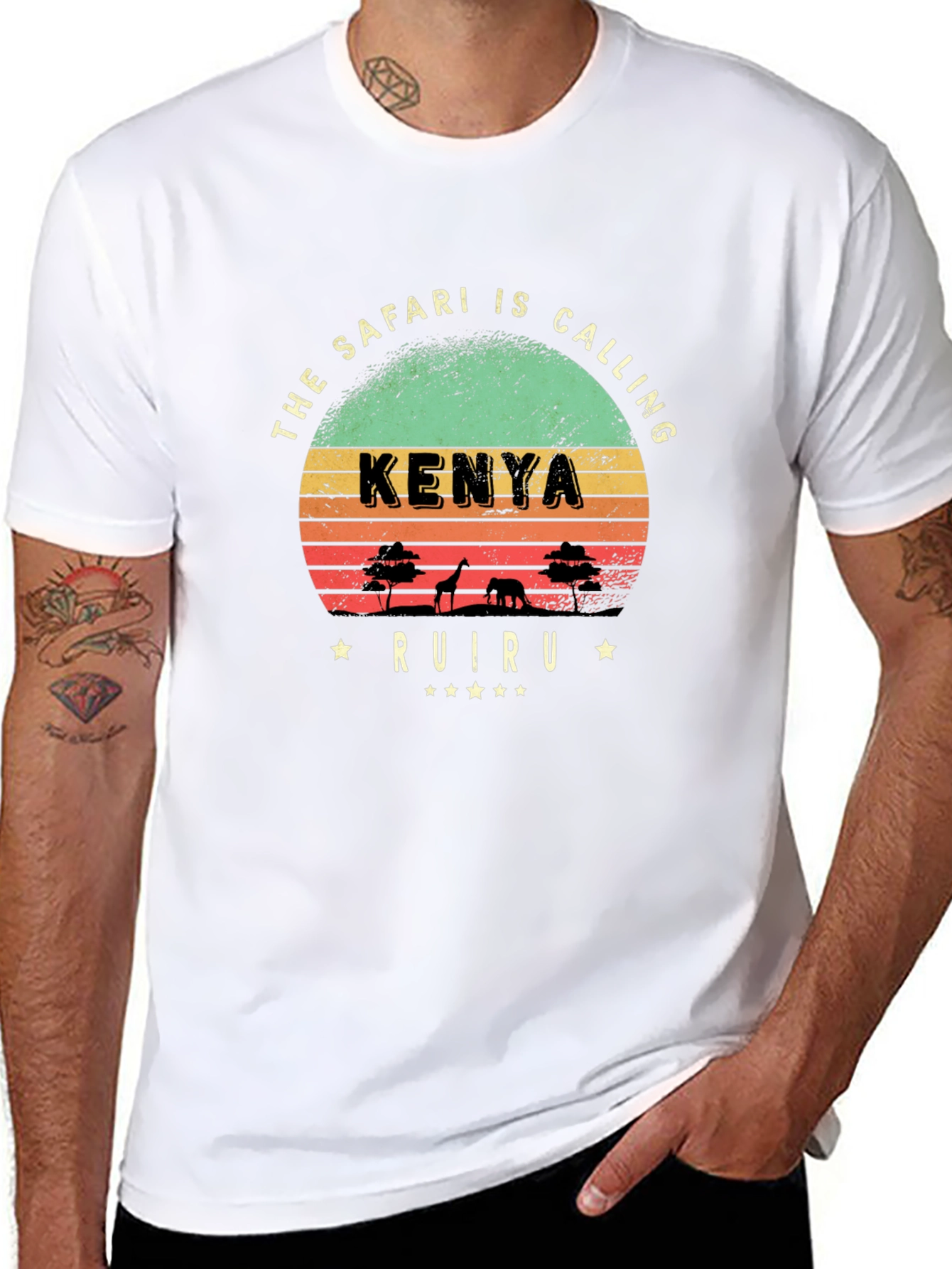 Kenya Safari Graphic T-Shirt