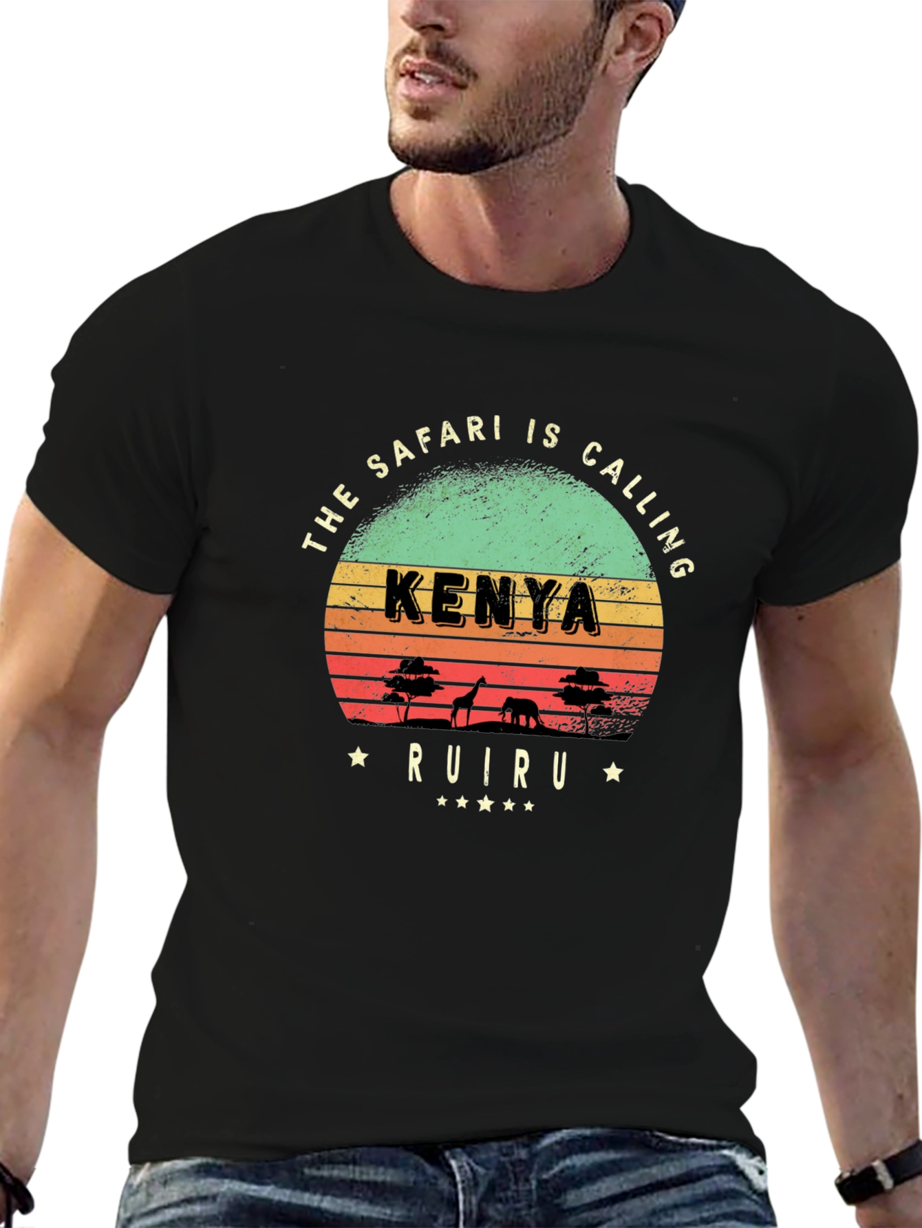 Kenya Safari Graphic T-Shirt