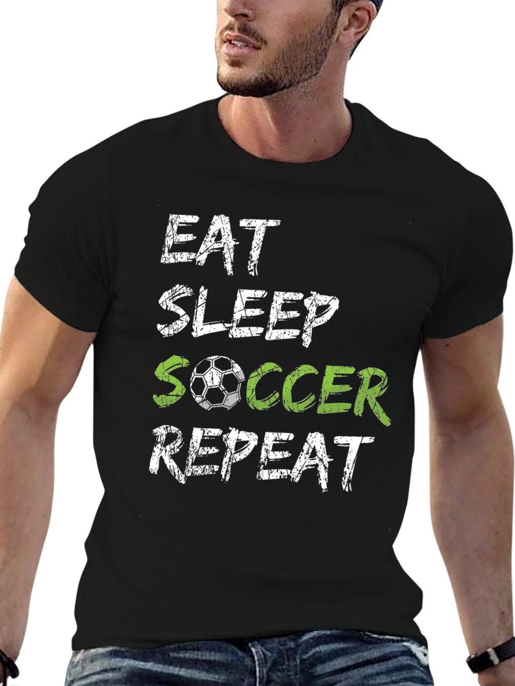 Eat Sleep Soccer Repeat T-Shirt