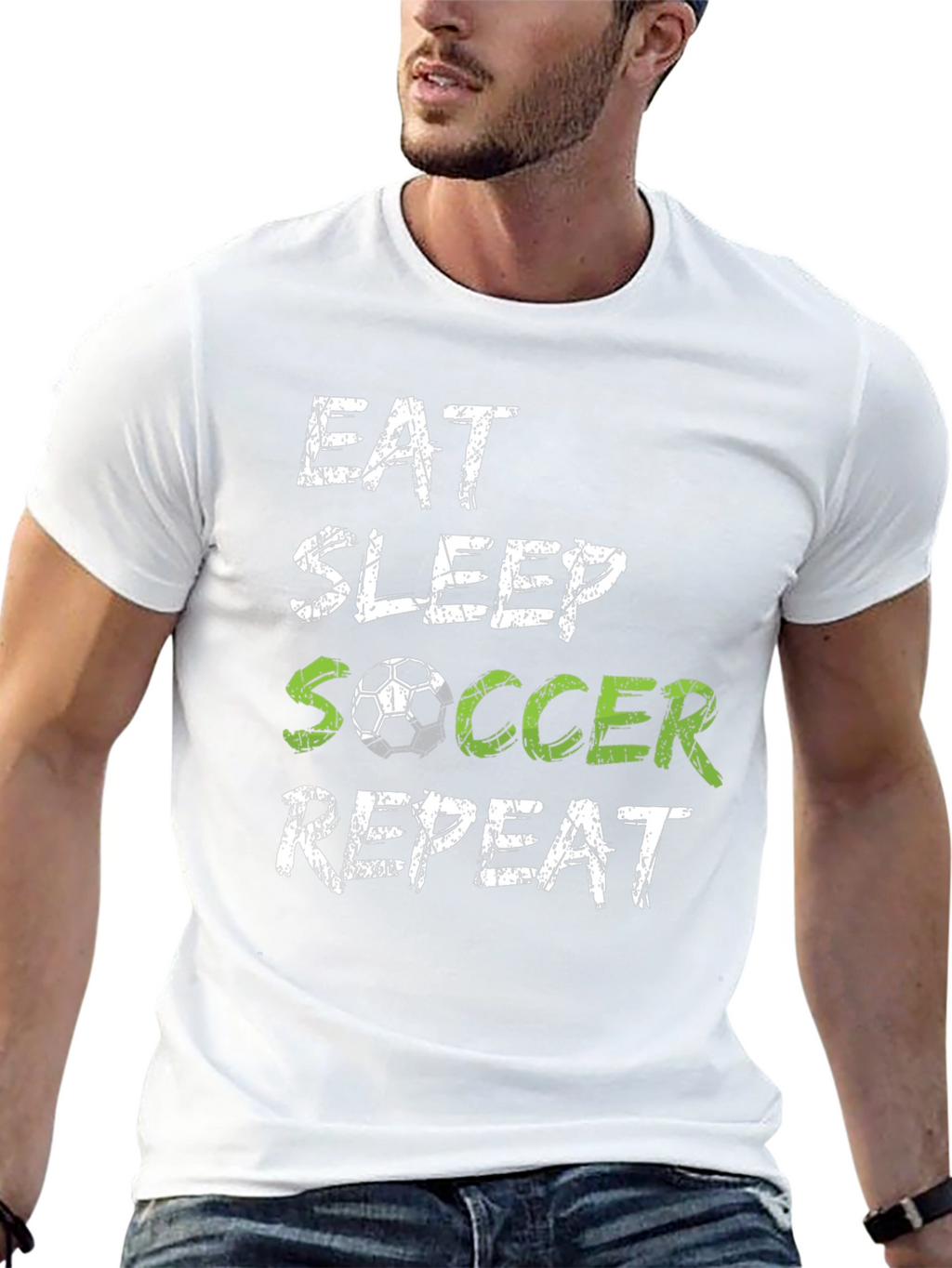 Eat Sleep Soccer Repeat T-Shirt