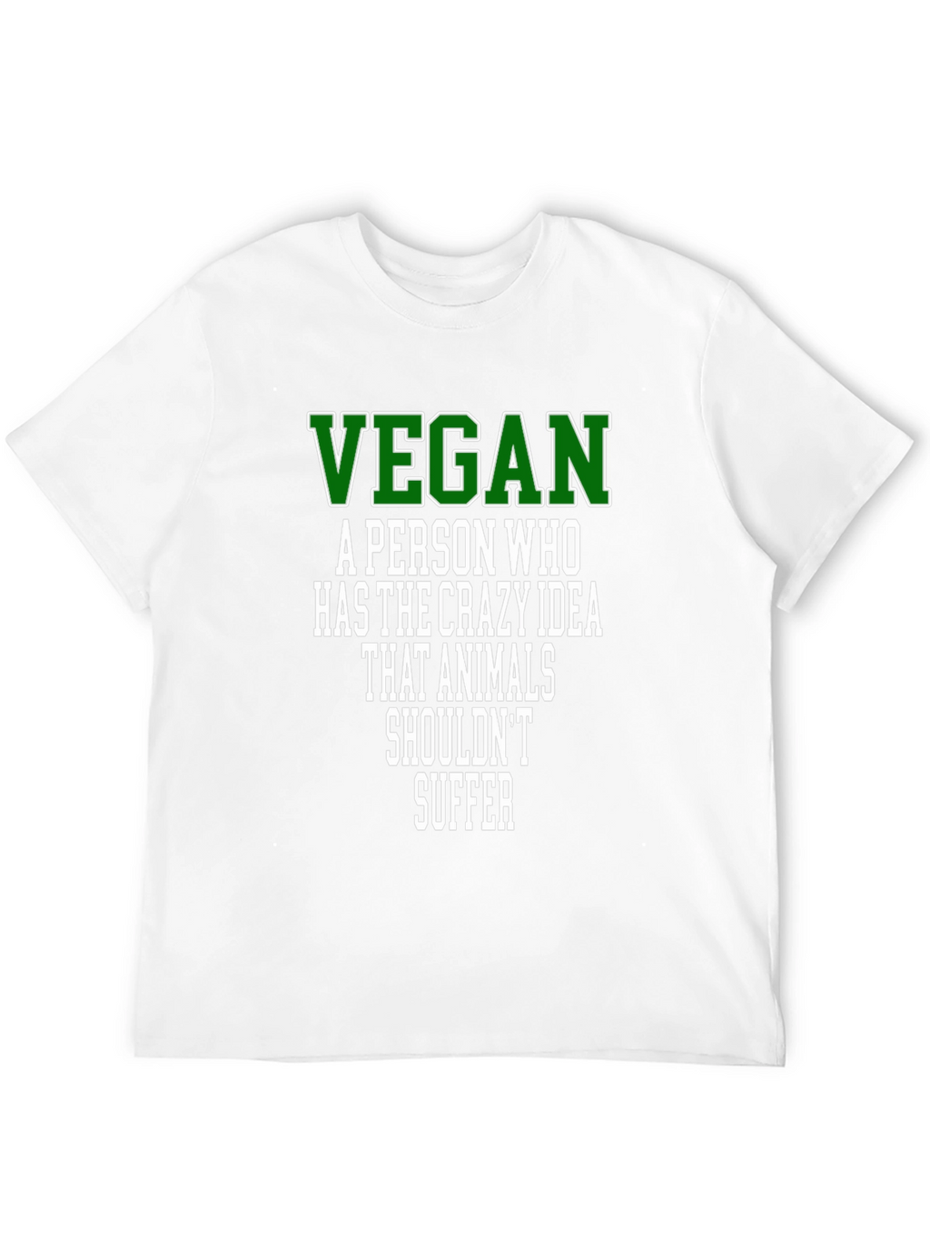 Vegan Definition Graphic Tee - Animal Rights T-Shirt