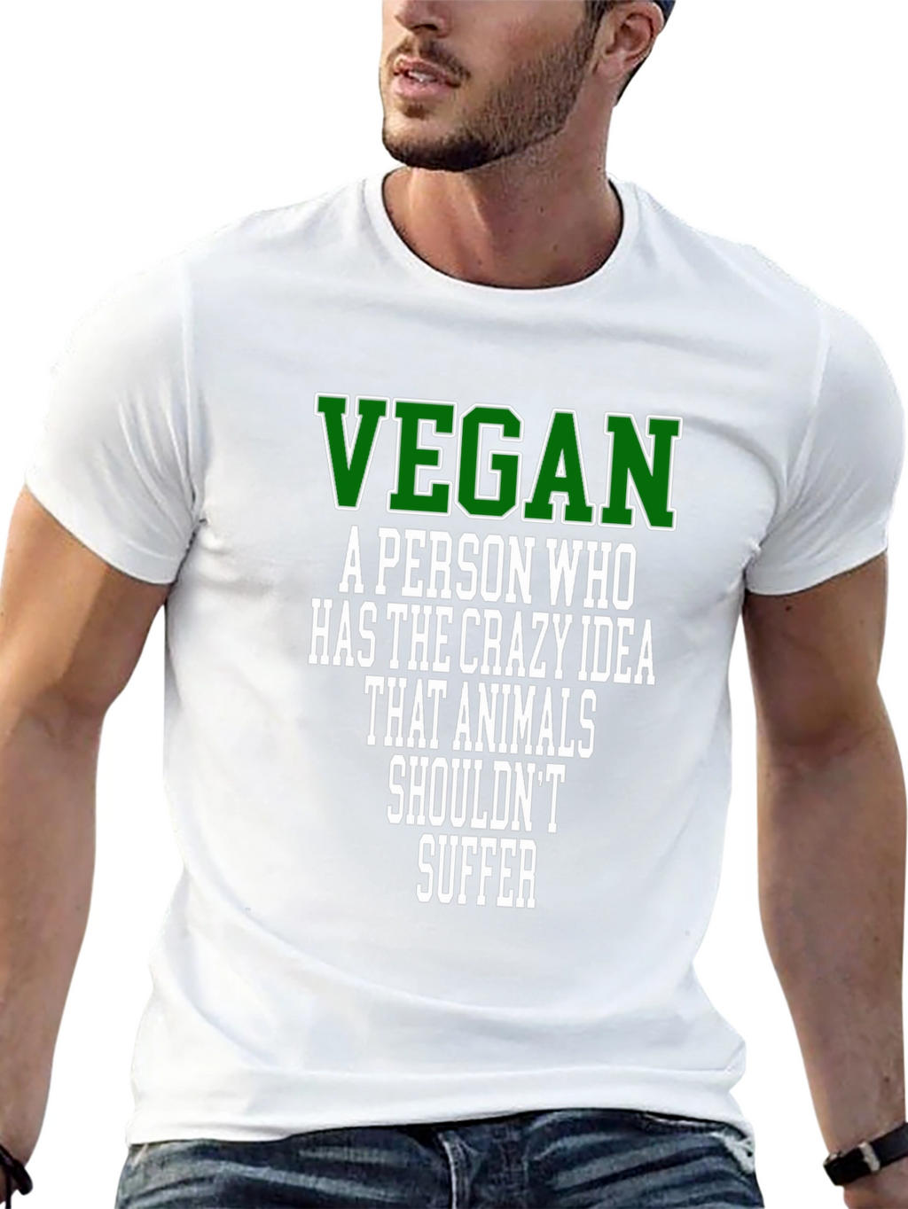 Vegan Definition Graphic Tee - Animal Rights T-Shirt