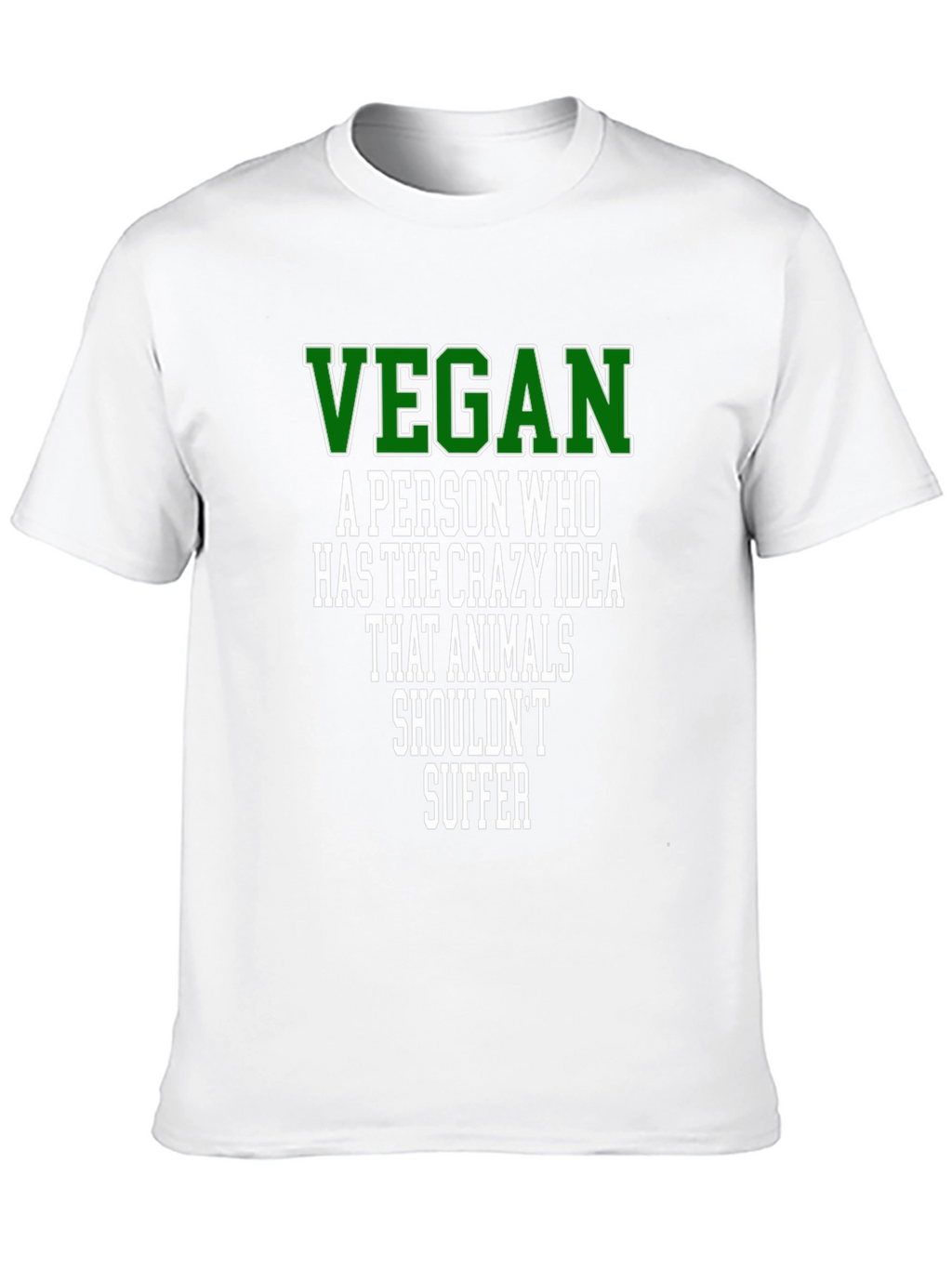 Vegan Definition Graphic Tee - Animal Rights T-Shirt