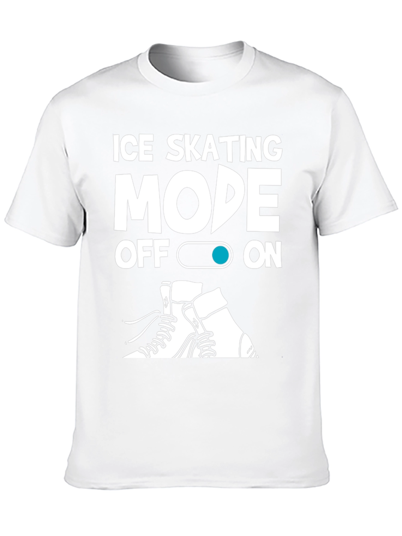 Ice Skating Mode On T-Shirt