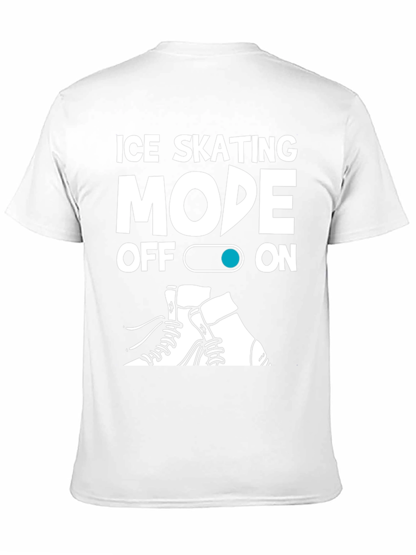 Ice Skating Mode On T-Shirt