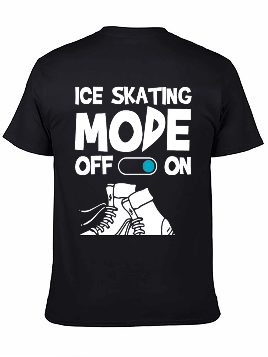 Ice Skating Mode On T-Shirt