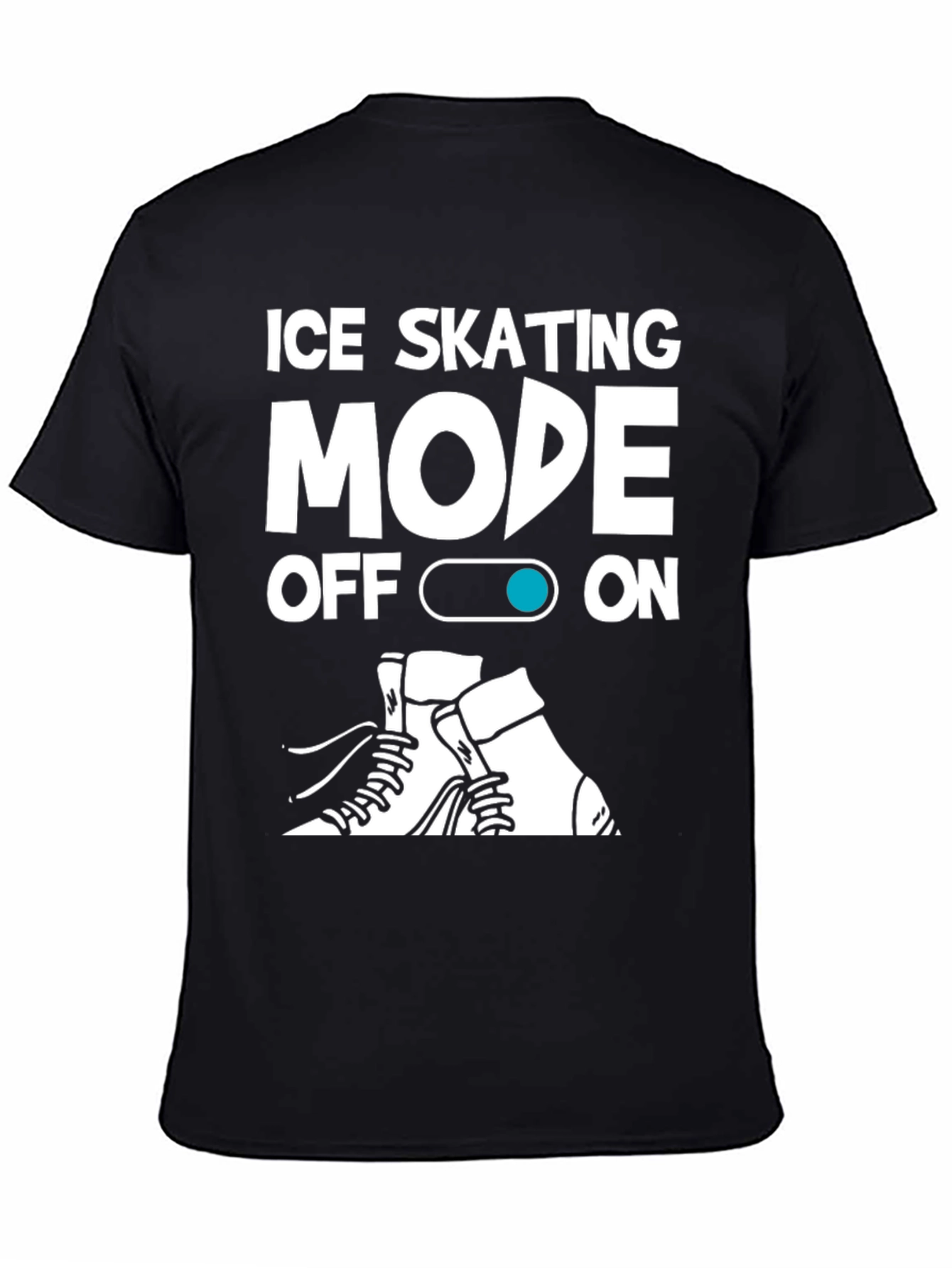 Ice Skating Mode On T-Shirt