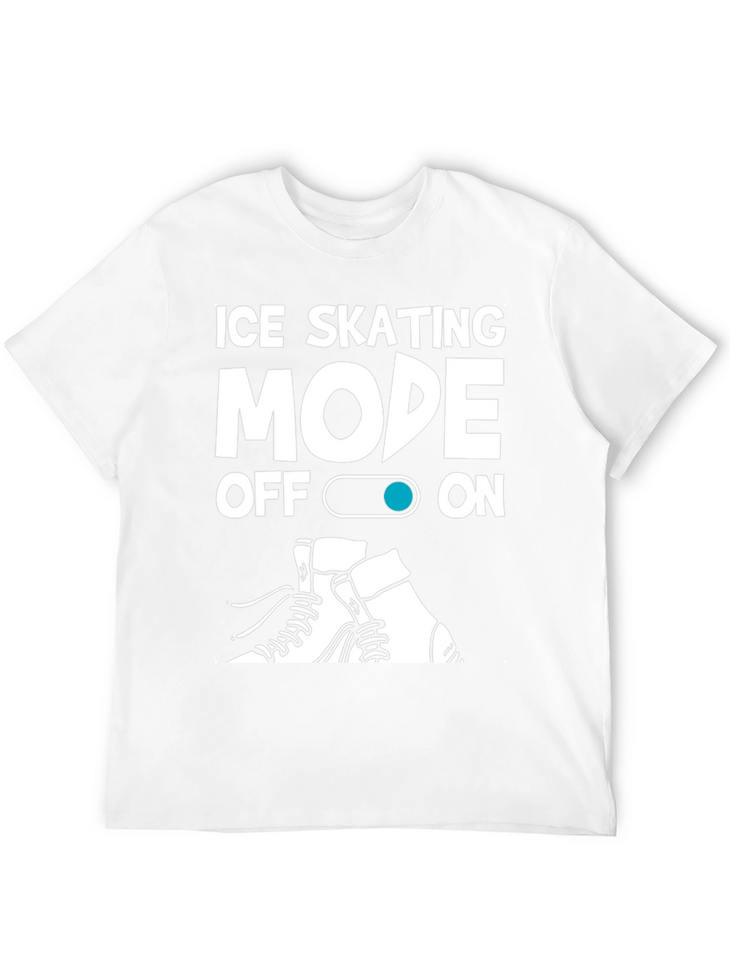 Ice Skating Mode On T-Shirt