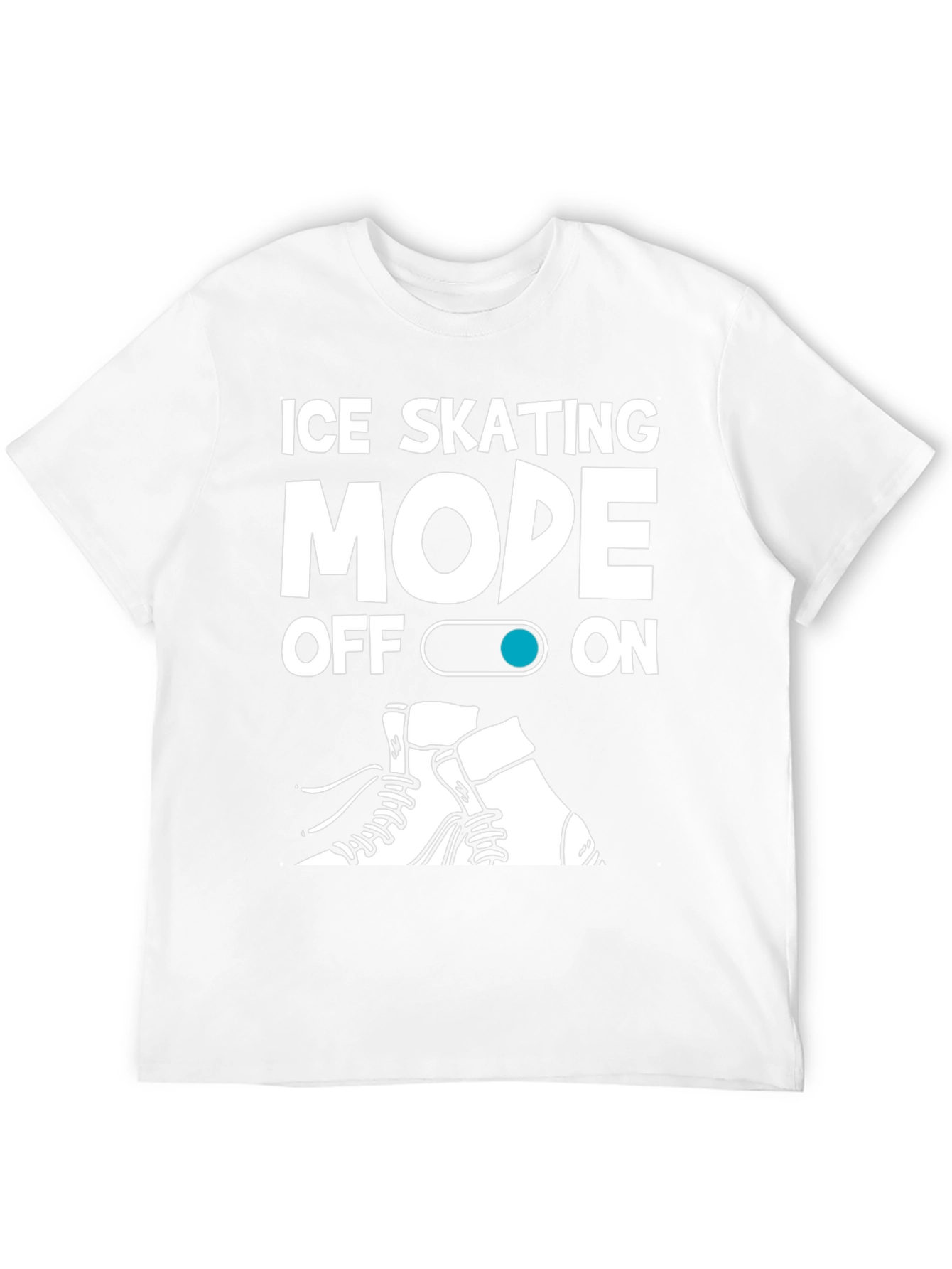 Ice Skating Mode On T-Shirt