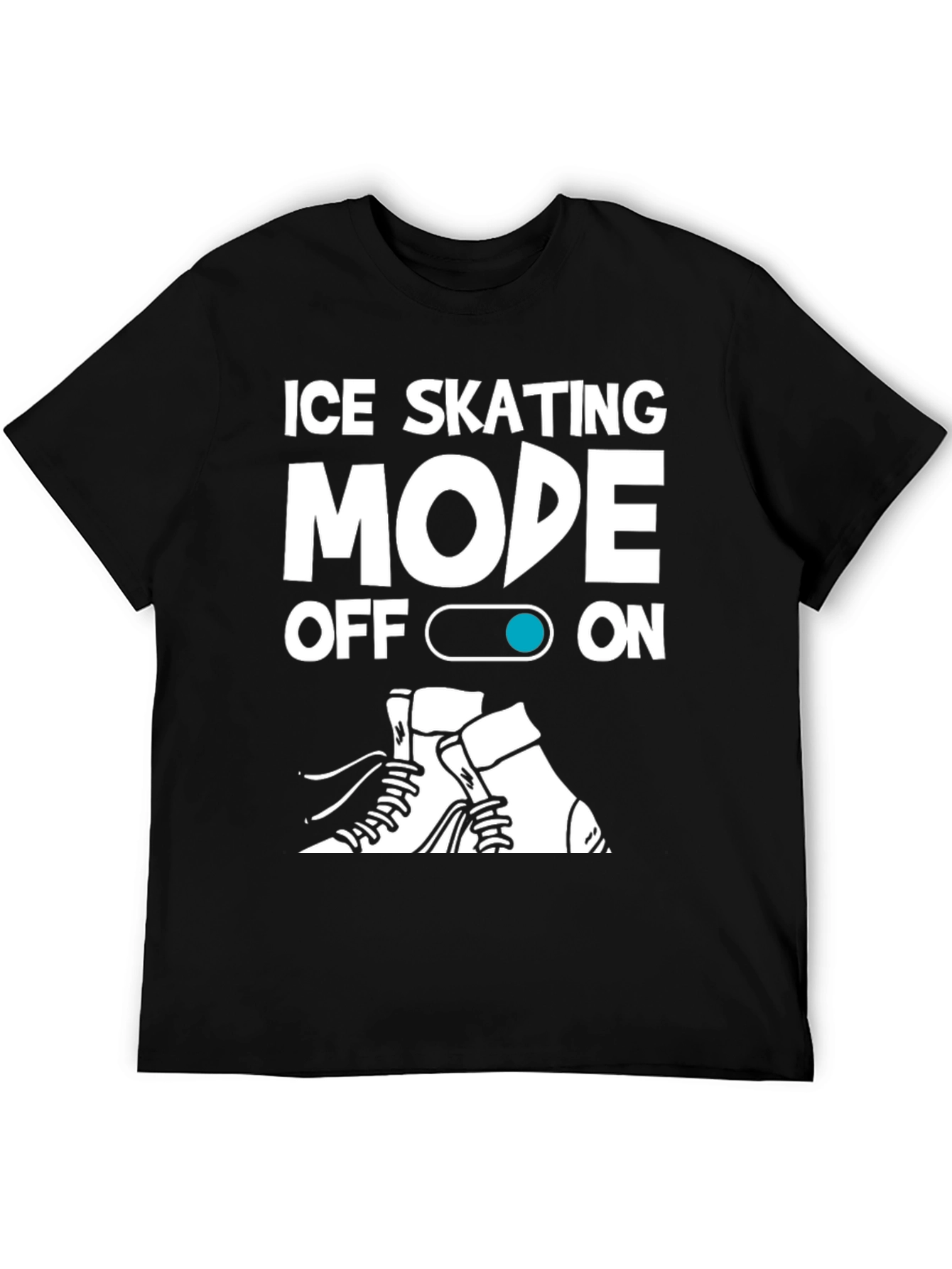 Ice Skating Mode On T-Shirt