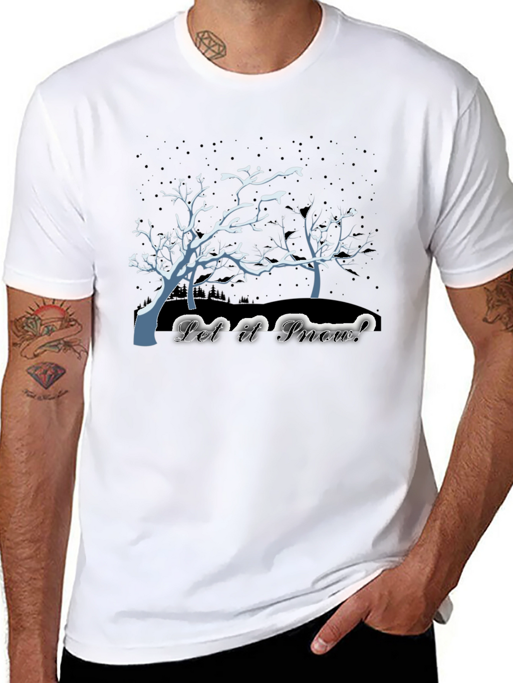 Let it Snow Graphic Tee