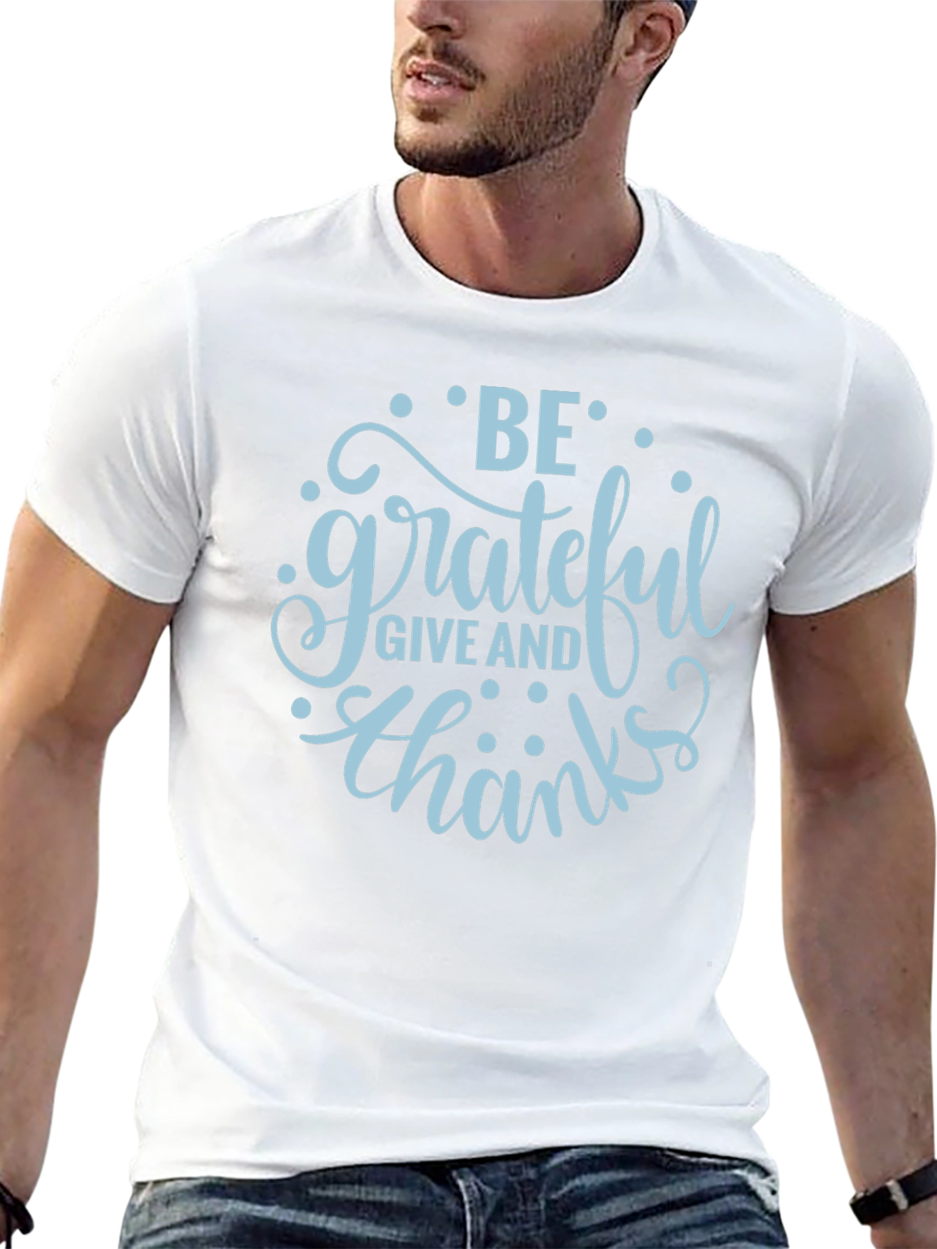 Grateful Graphic T-Shirt - Stylish Black Tee