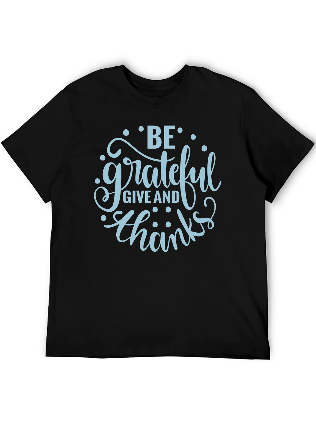 Grateful Graphic T-Shirt - Stylish Black Tee