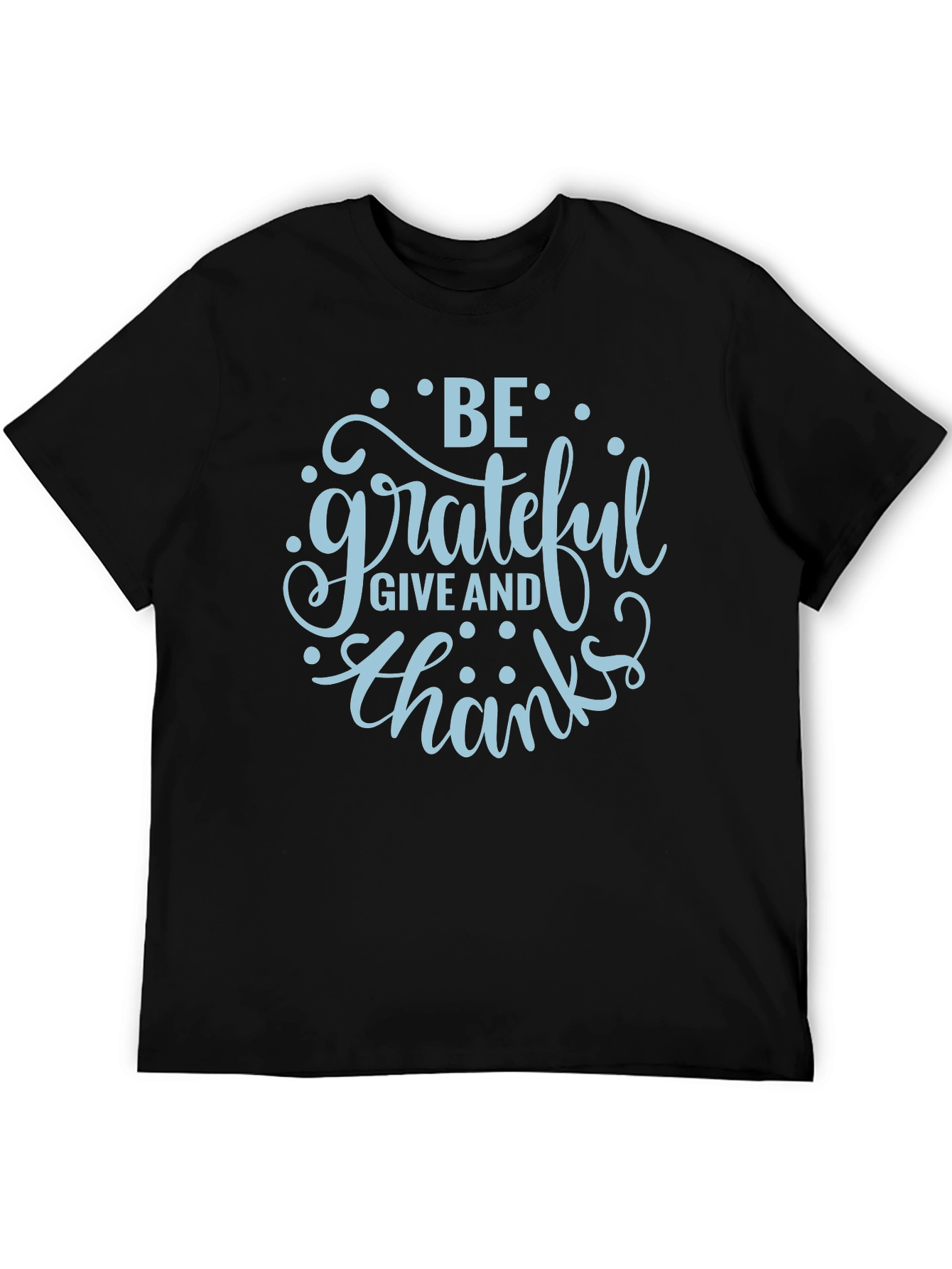 Grateful Graphic T-Shirt - Stylish Black Tee