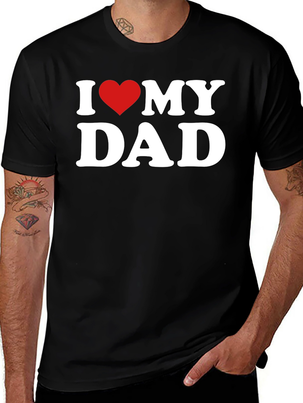 I Love My Dad T-Shirt - Fathers Day Gift