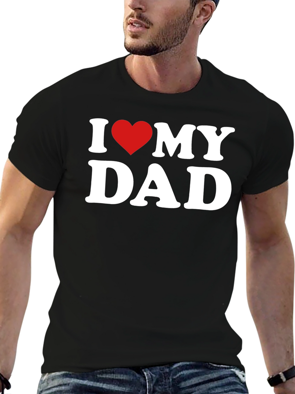 I Love My Dad T-Shirt - Fathers Day Gift