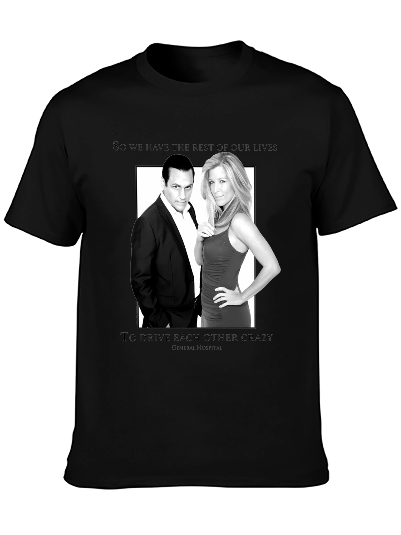 General Hospital T-Shirt: Sonny and Carly - Drive Each Other Crazy