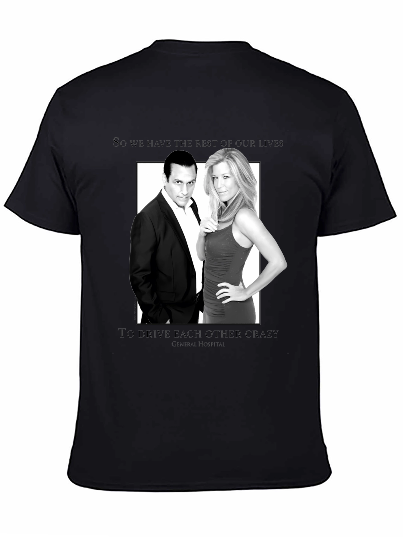 General Hospital T-Shirt: Sonny and Carly - Drive Each Other Crazy