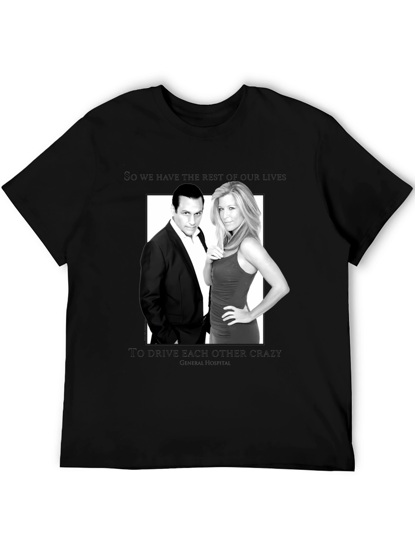 General Hospital T-Shirt: Sonny and Carly - Drive Each Other Crazy