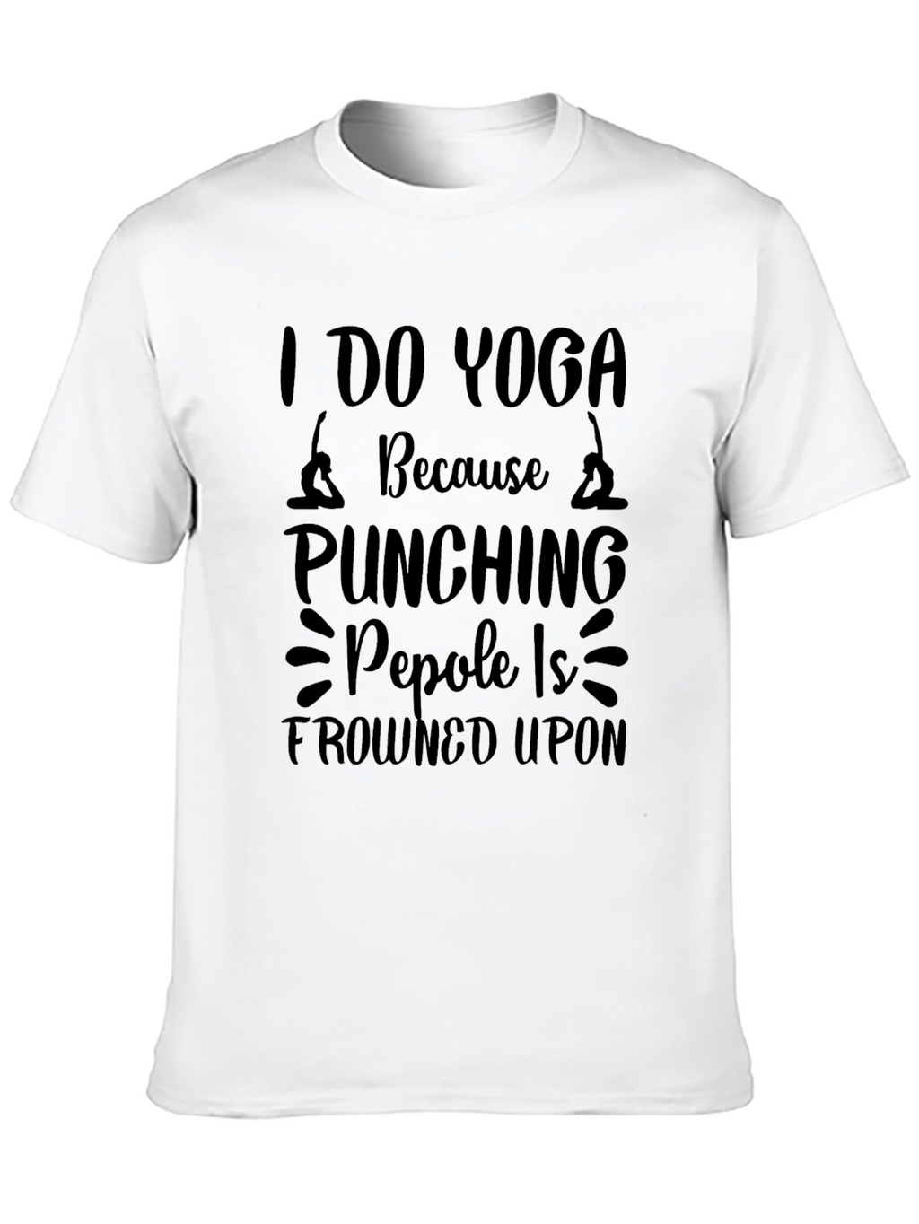Yoga & Punching Graphic Tee
