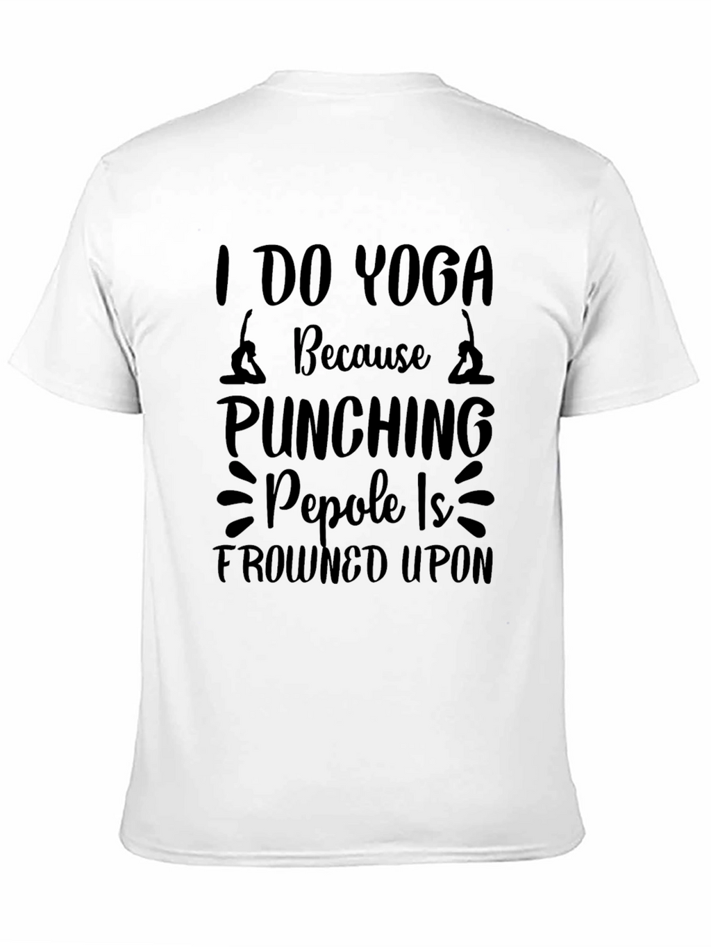 Yoga & Punching Graphic Tee