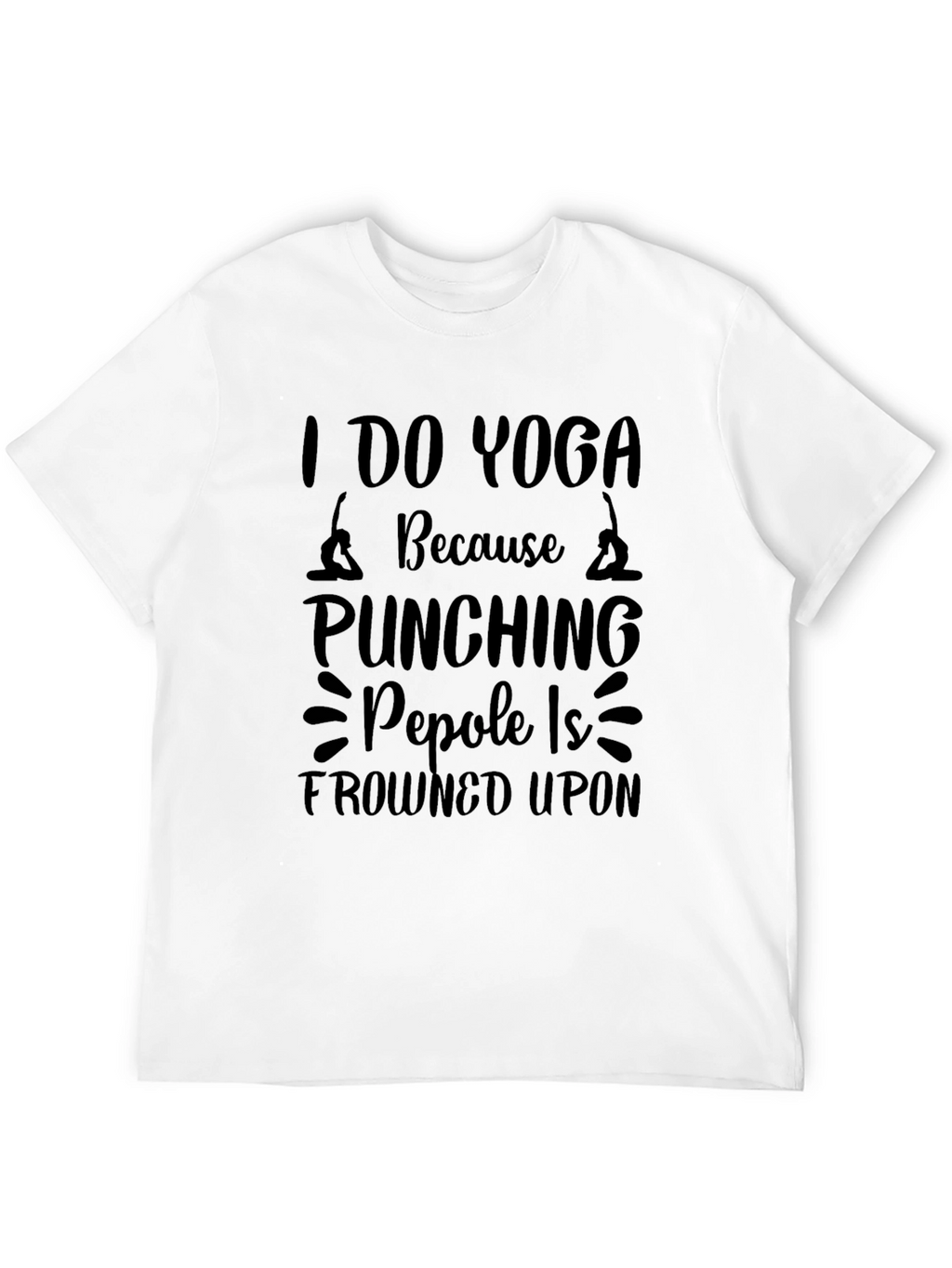 Yoga & Punching Graphic Tee