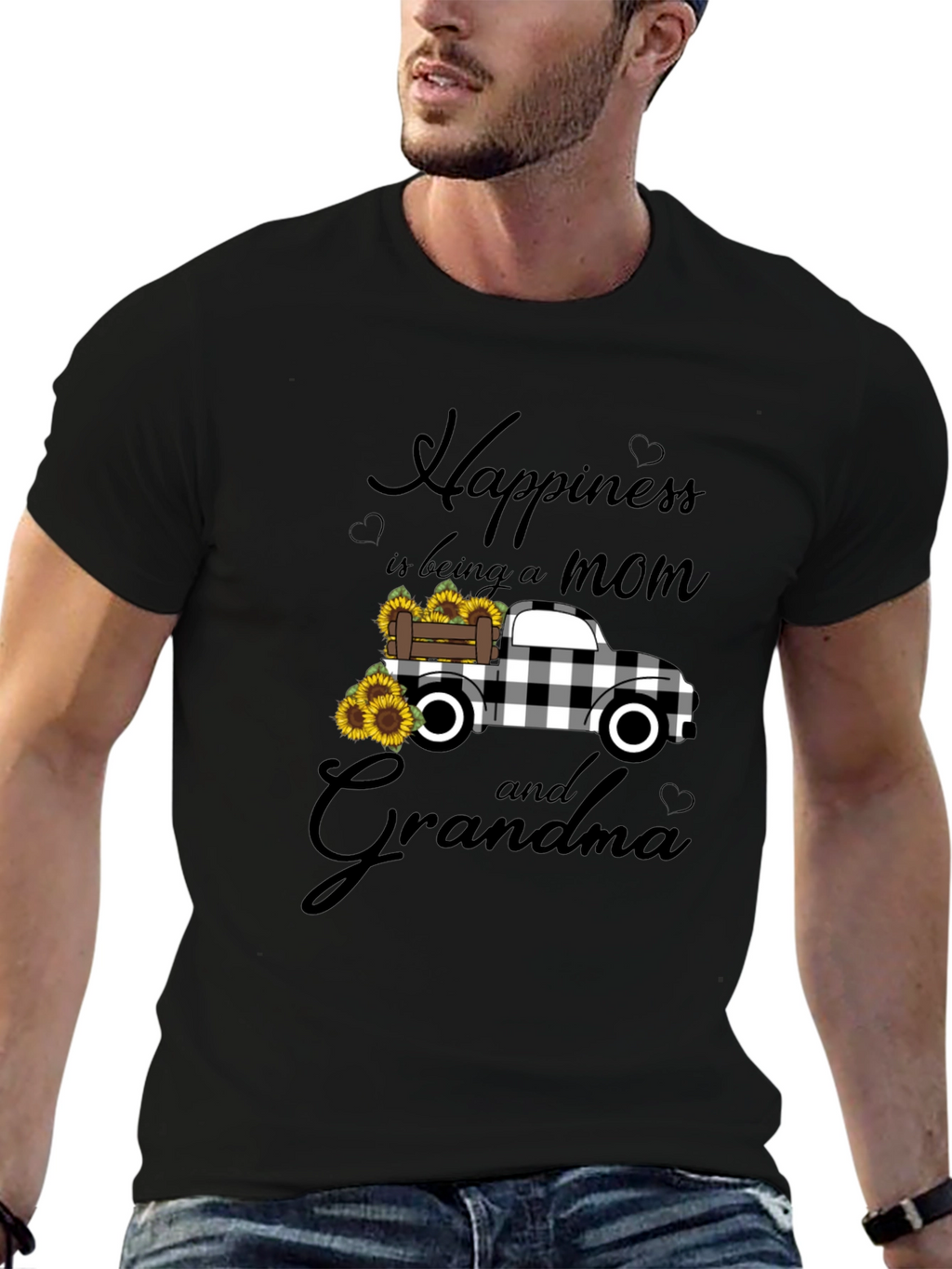 Happiness is Mom and Grandma T-Shirt