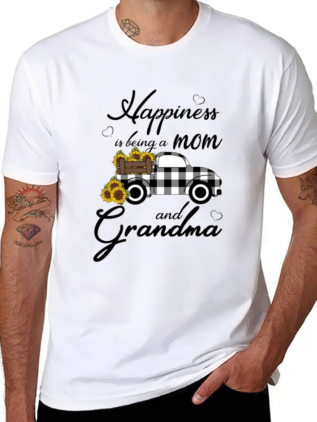 Happiness is Mom and Grandma T-Shirt