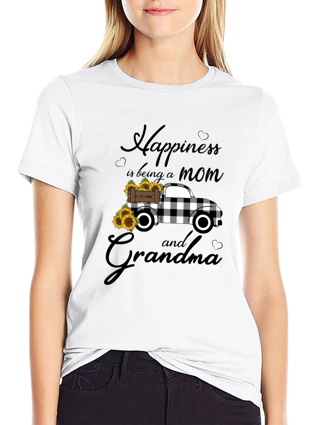 Happiness is Mom and Grandma T-Shirt
