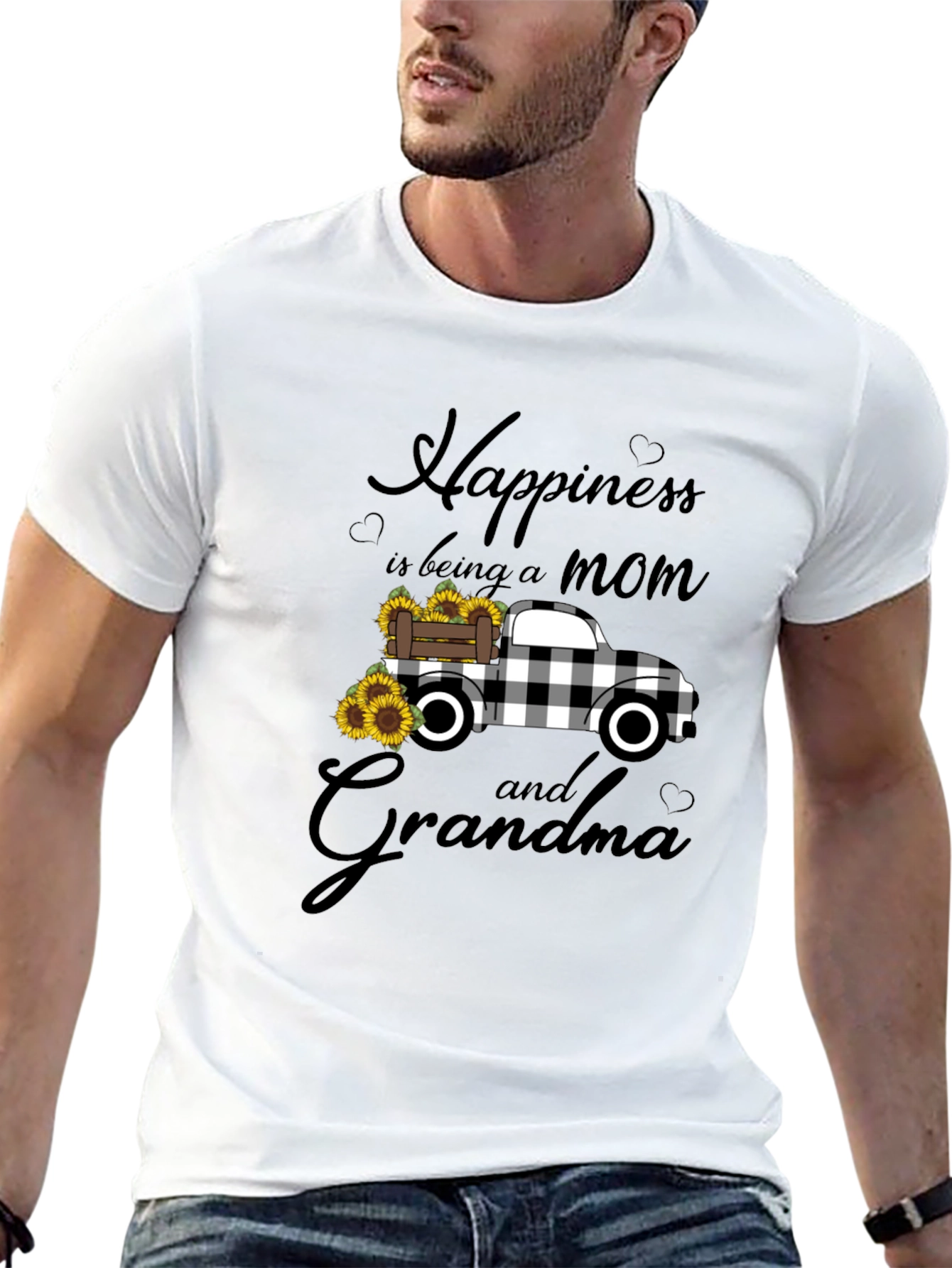 Happiness is Mom and Grandma T-Shirt