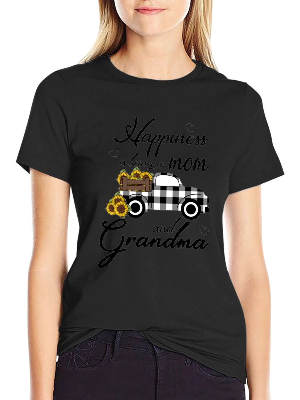 Happiness is Mom and Grandma T-Shirt