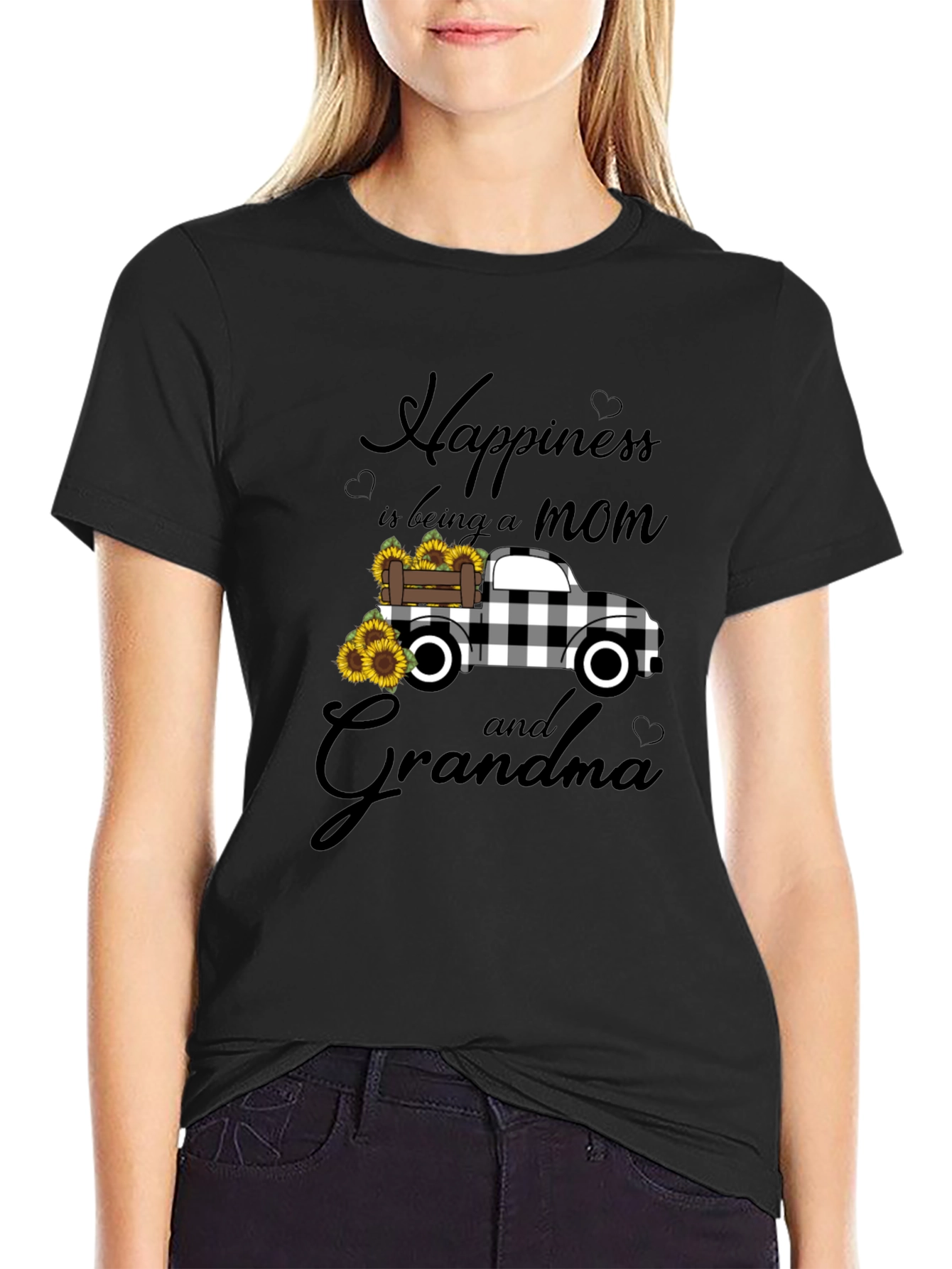 Happiness is Mom and Grandma T-Shirt