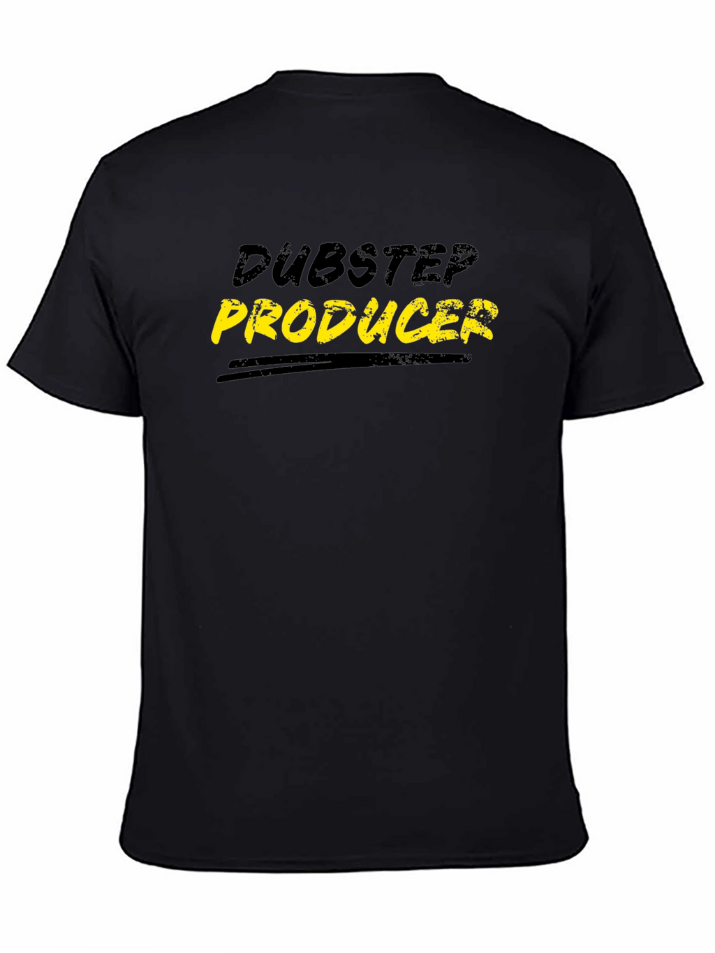 Dubstep Producer Black Cotton T-Shirt