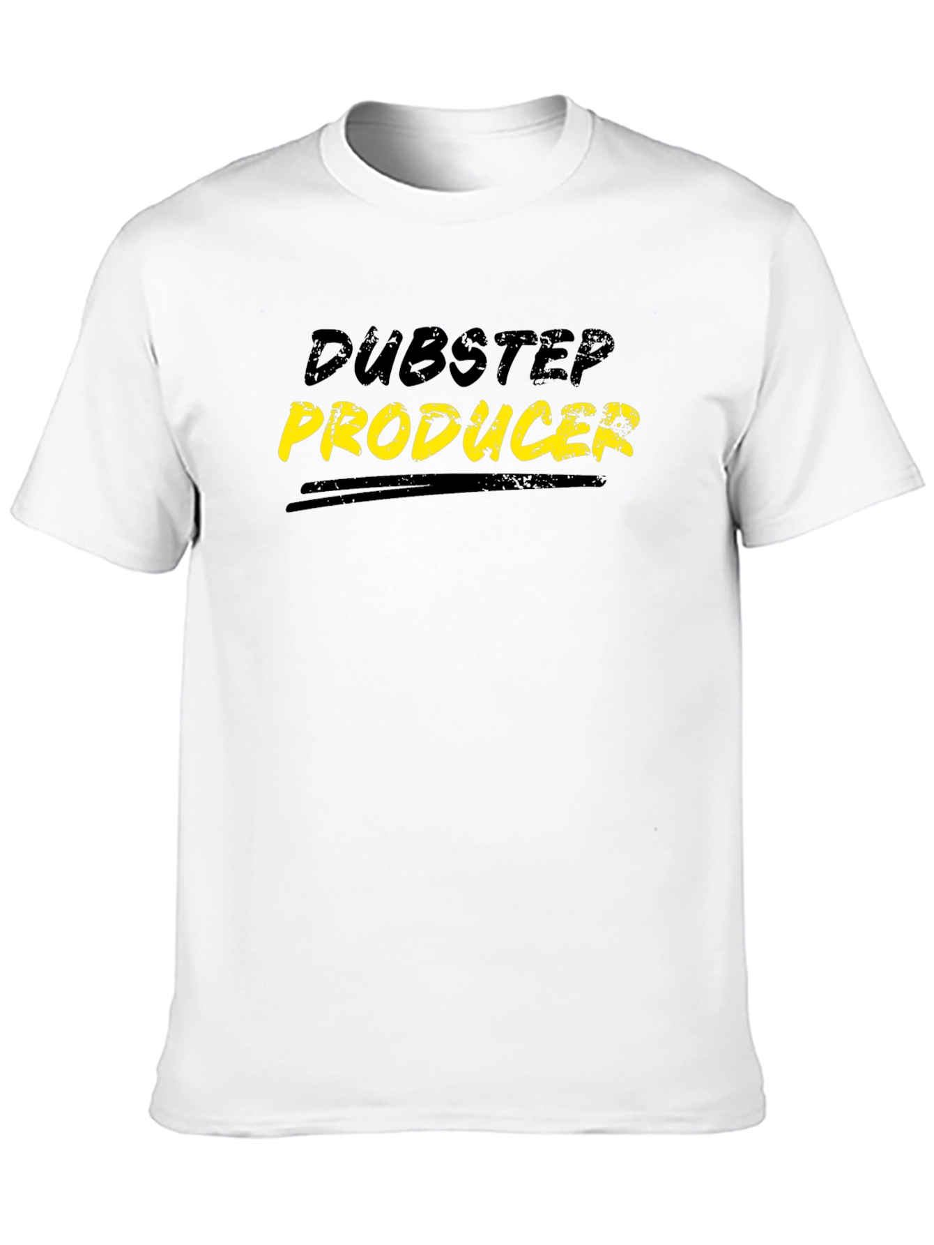 Dubstep Producer Black Cotton T-Shirt