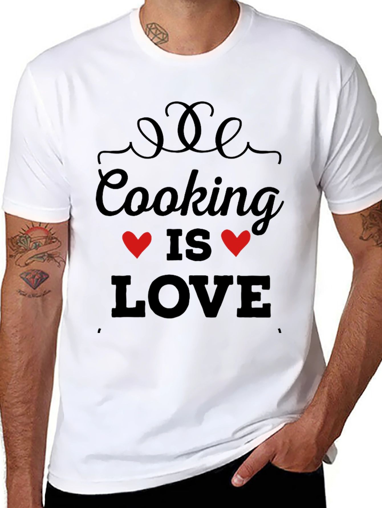 Cooking is Love Graphic Tee