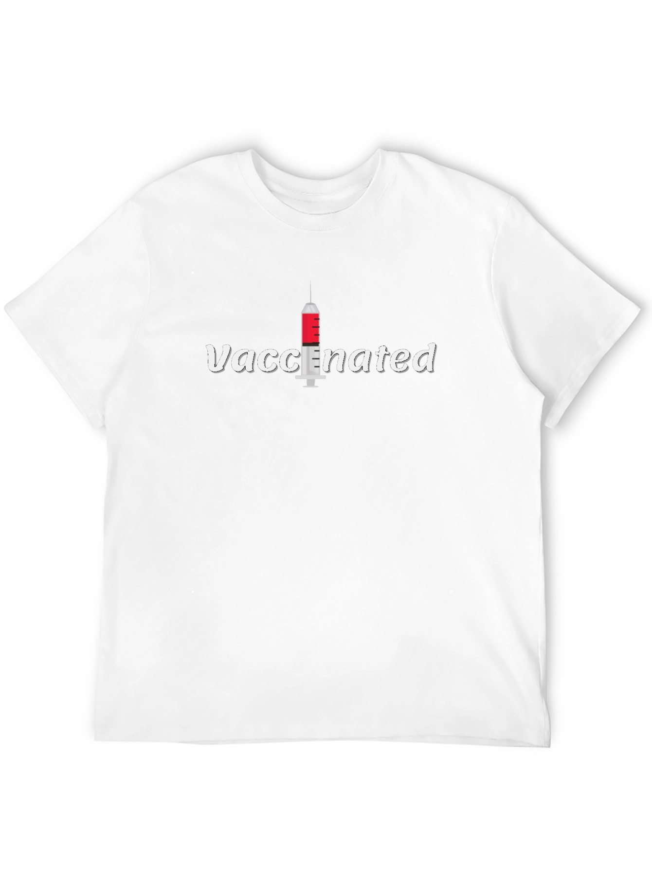 Vaccinated T-Shirt - Stand Out & Stay Safe!