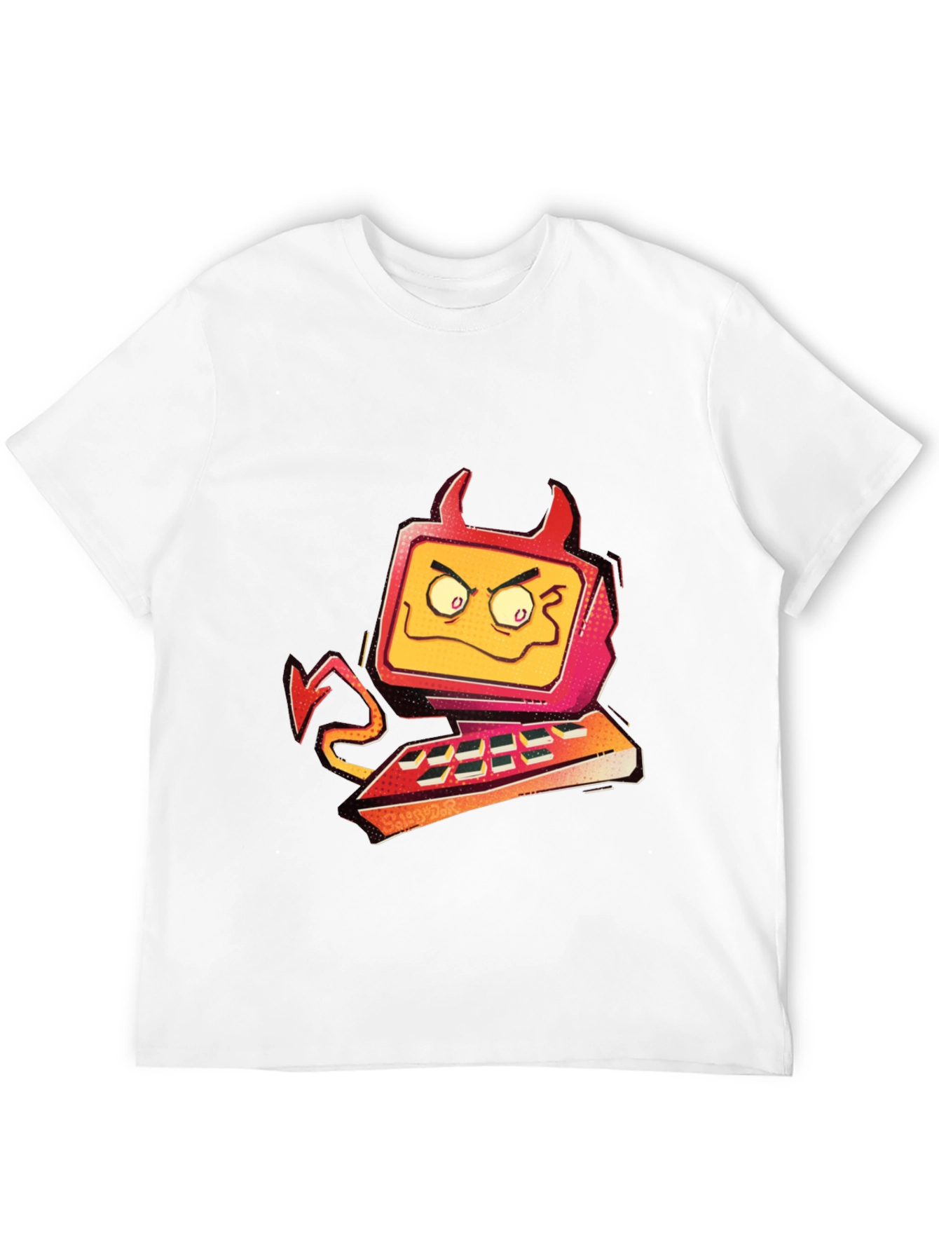 Devil Computer Graphic T-Shirt