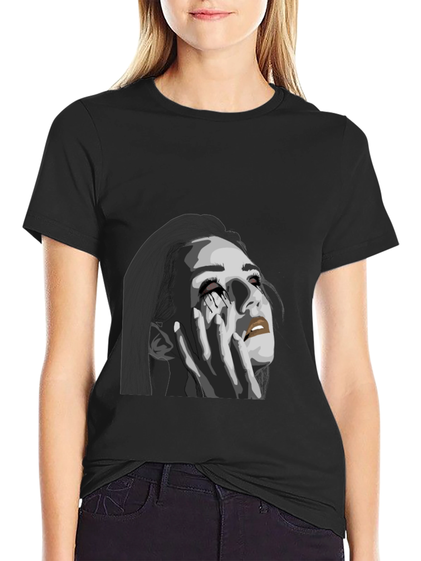 Emotional Graphic Print T-Shirt