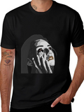 Emotional Graphic Print T-Shirt