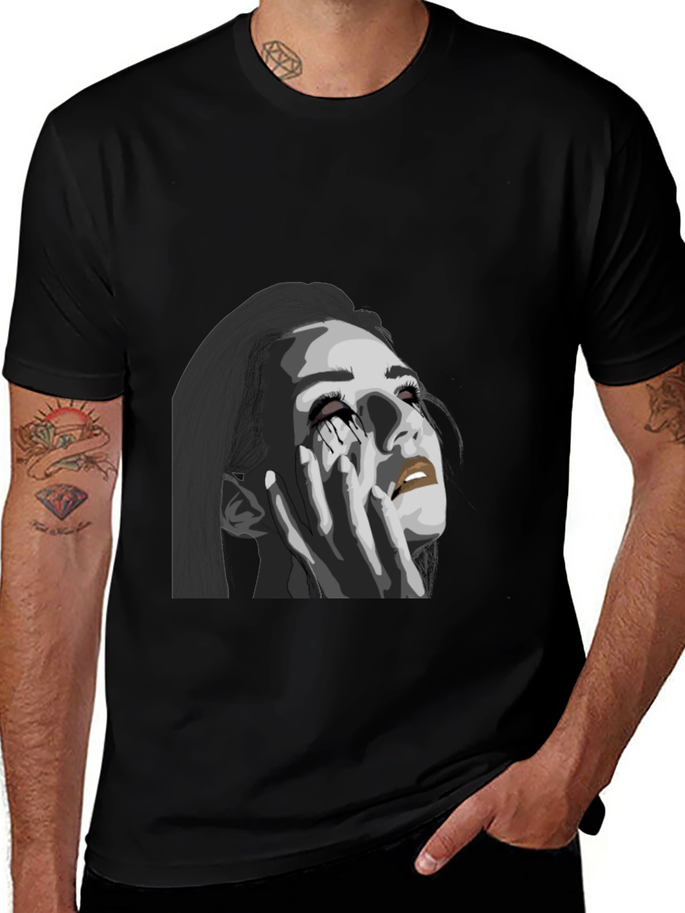Emotional Graphic Print T-Shirt