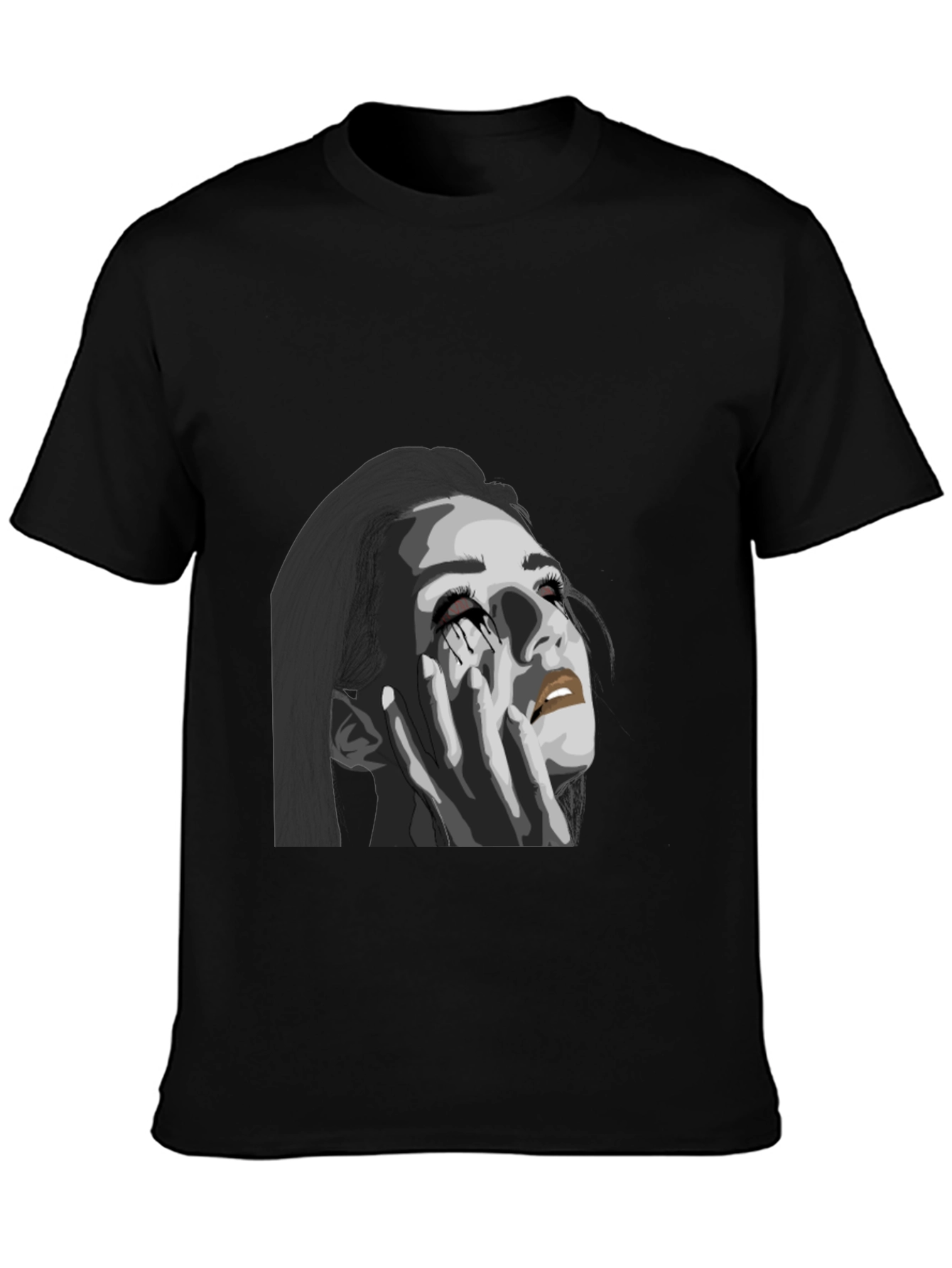 Emotional Graphic Print T-Shirt