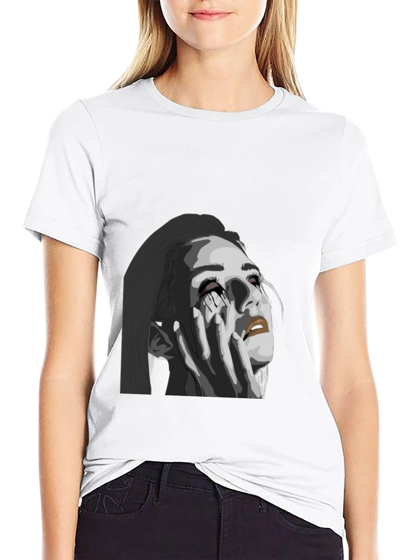 Emotional Graphic Print T-Shirt