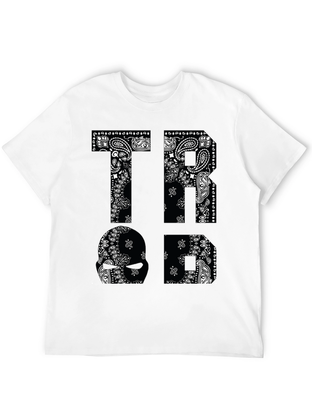 Bandana Print Graphic T-Shirt