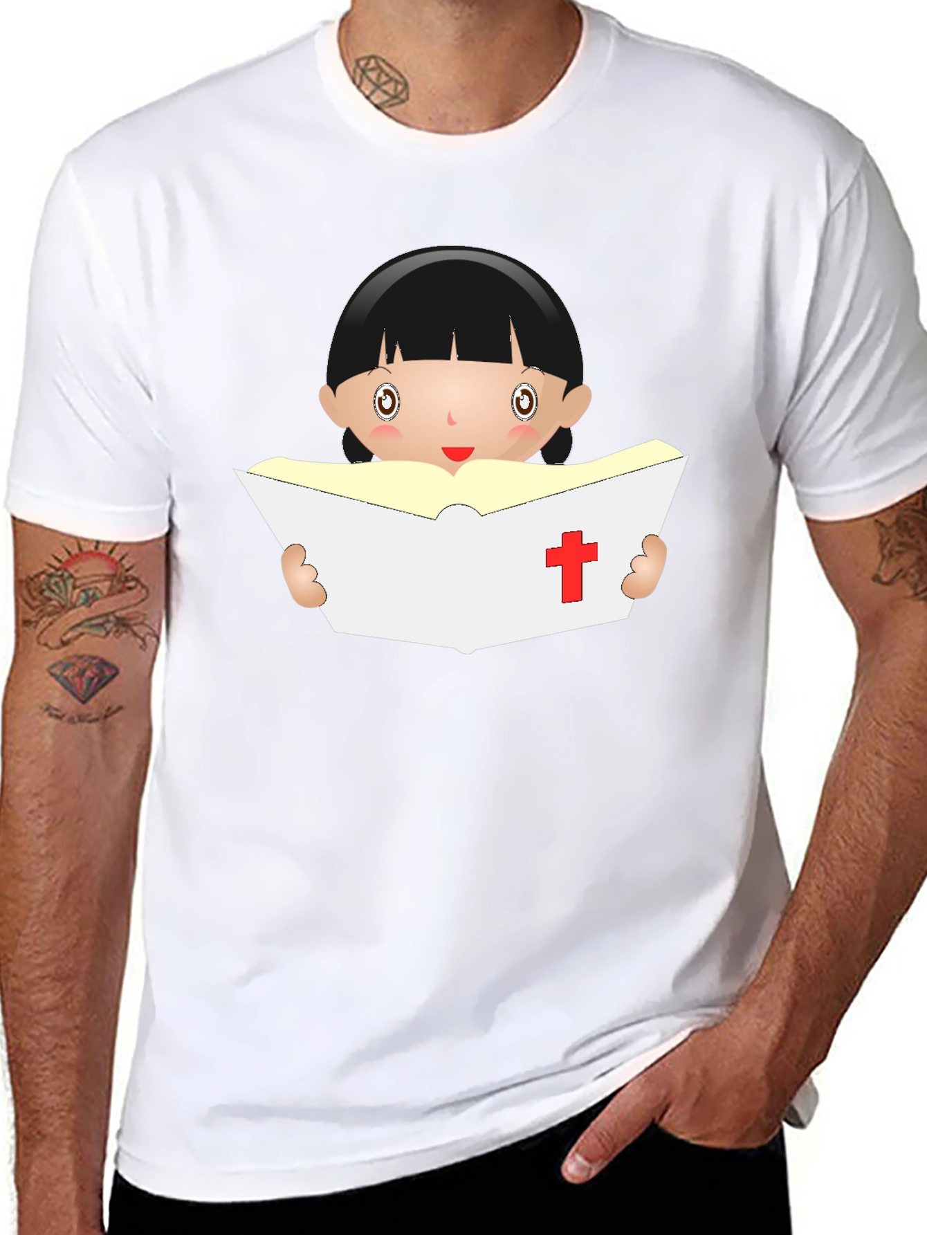 Christian Reader T-Shirt - Unisex Black Tee