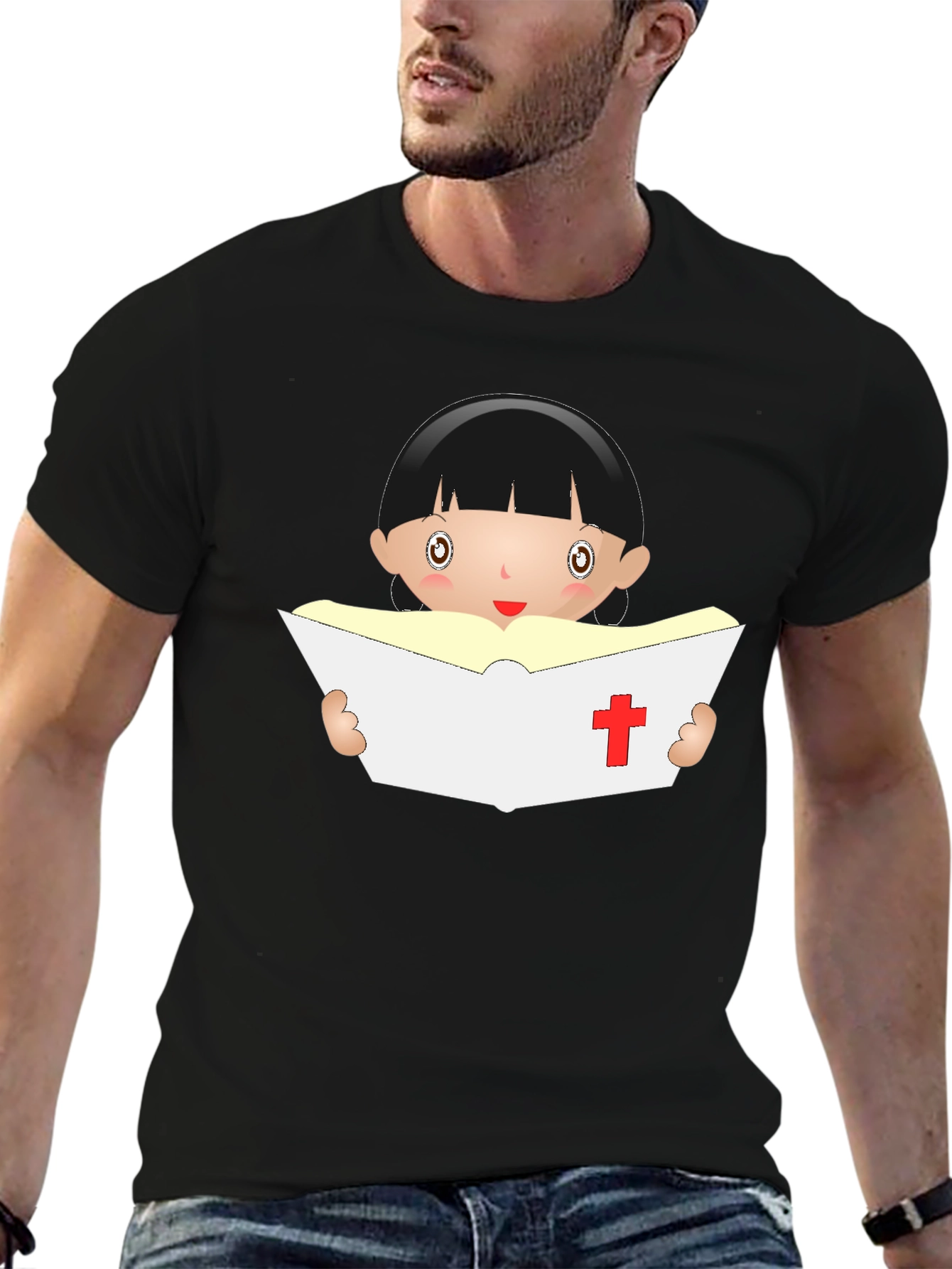 Christian Reader T-Shirt - Unisex Black Tee