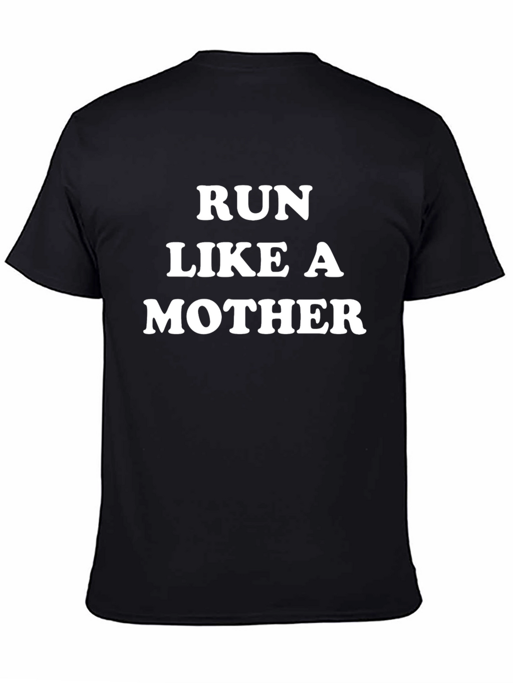Run Like a Mother Graphic Tee - Black