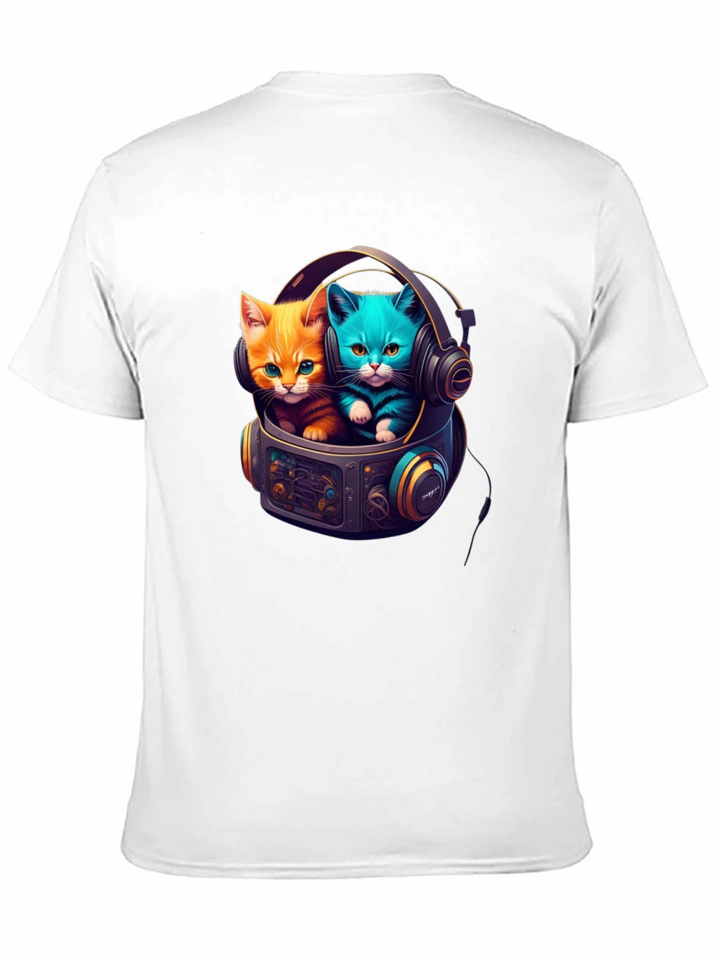 Kitten Astronaut T-Shirt - Galaxy Cats Tee