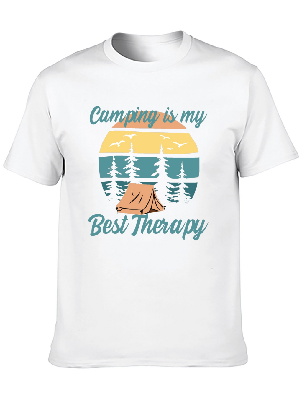 Camping is My Best Therapy Graphic Tee