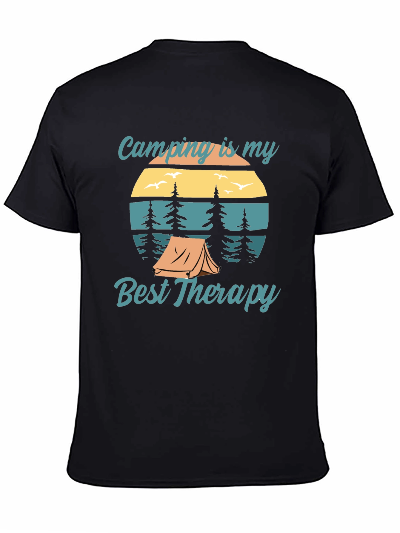 Camping is My Best Therapy Graphic Tee