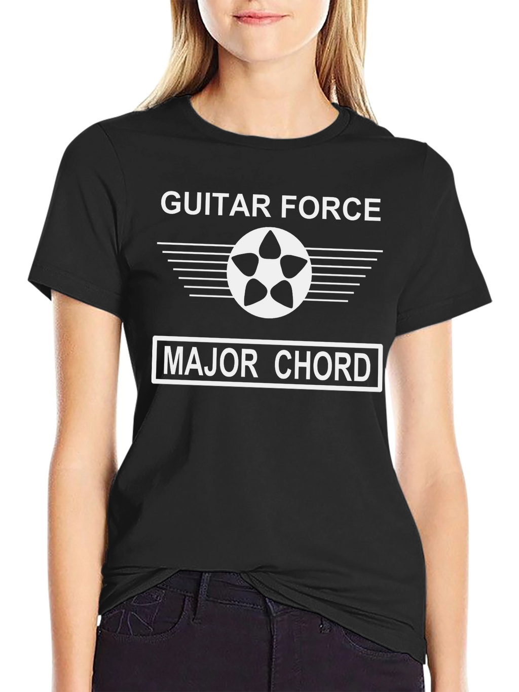 Guitar Force Major Chord Graphic T-Shirt